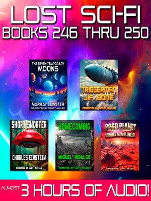 cover image of Lost Sci-Fi Books 246 thru 250